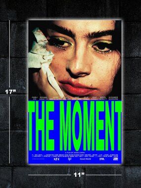 The Moment Charli XCX movie poster - 11x17 wall art print merch music brat A24